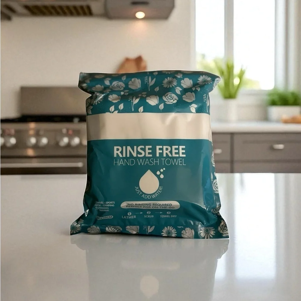 Rinse Free Hand Wash Towels Great For Camping Travel Gym Just Add Water